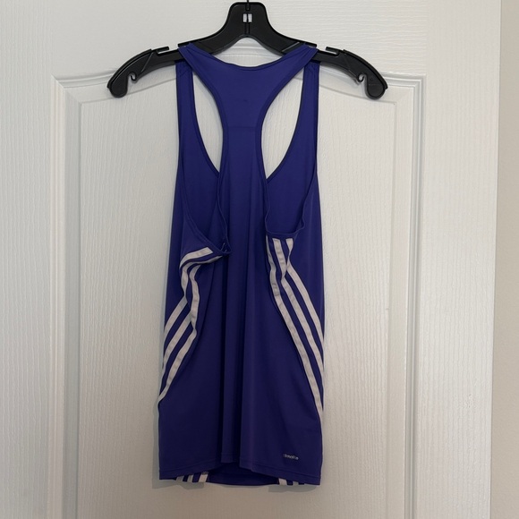 Adidas Women's Vibrant Purple Tank Top - Picture 2 of 4